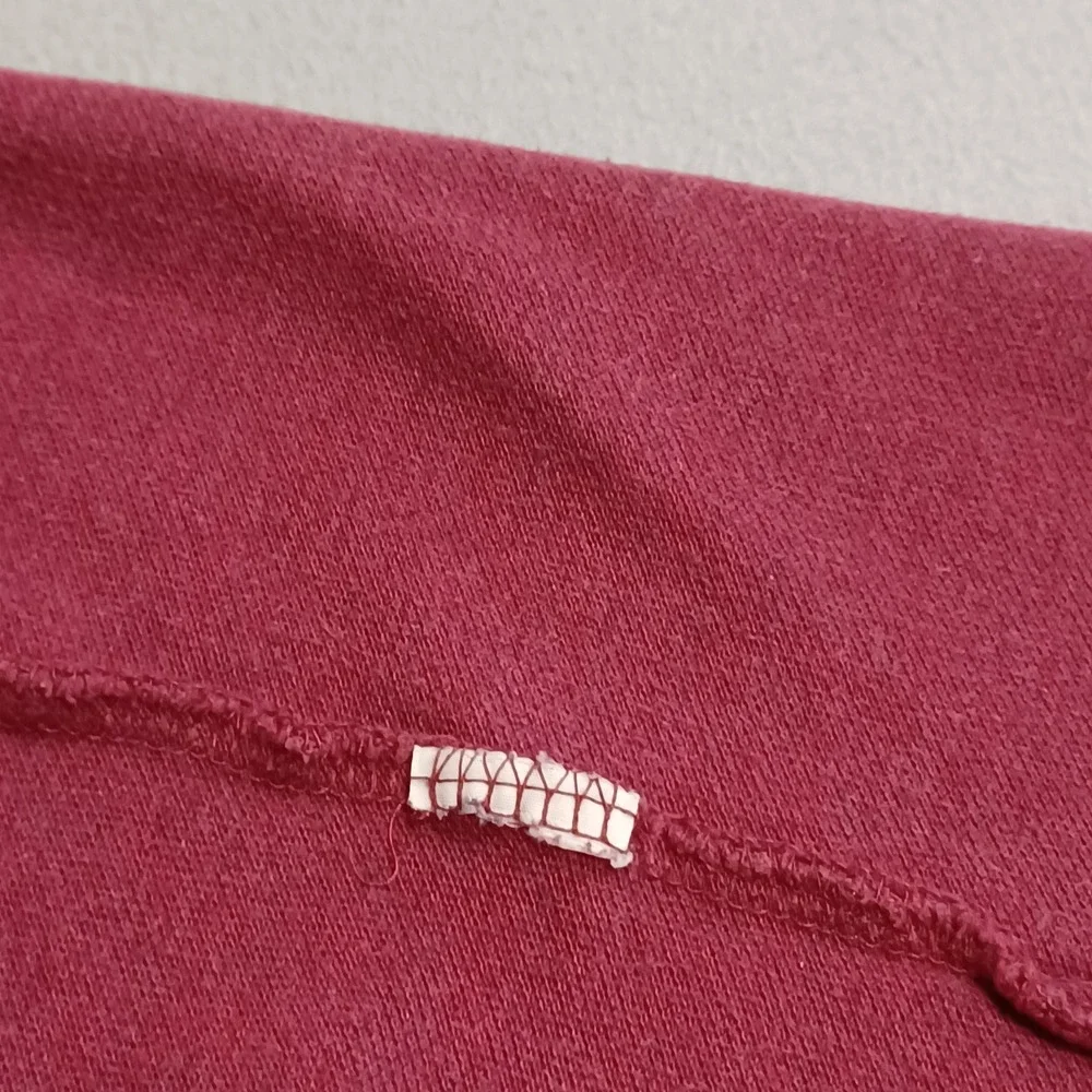 Polo Ralph Lauren Polo Shirt Mens L Burgundy Short Sleeve Pique Cotton Classic